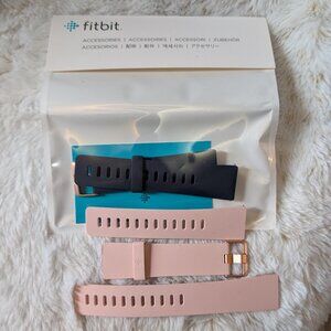 Fitbit Watch Bands Set - Pink and Black